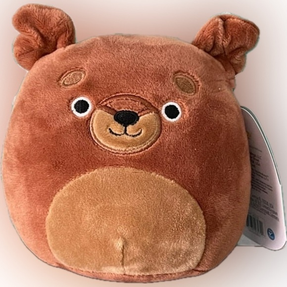 Nwt 🐶 5" FLAXY the BROWN DOG Squishmallow - Picture 1 of 4